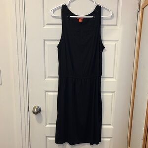 Joe Fresh Elegant Black Midi Dress